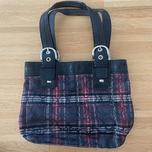 Coach Tartan Purse